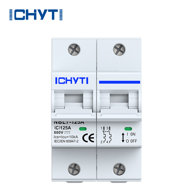 ບໍ່ມີຂົ້ວ 125A DC MCB